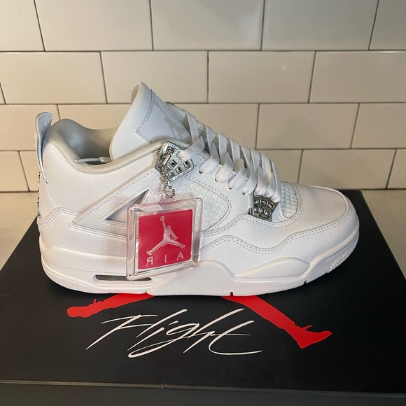 Men’s Jordan Retro 4 Pure $ Size 8. - Picture 1 of 8